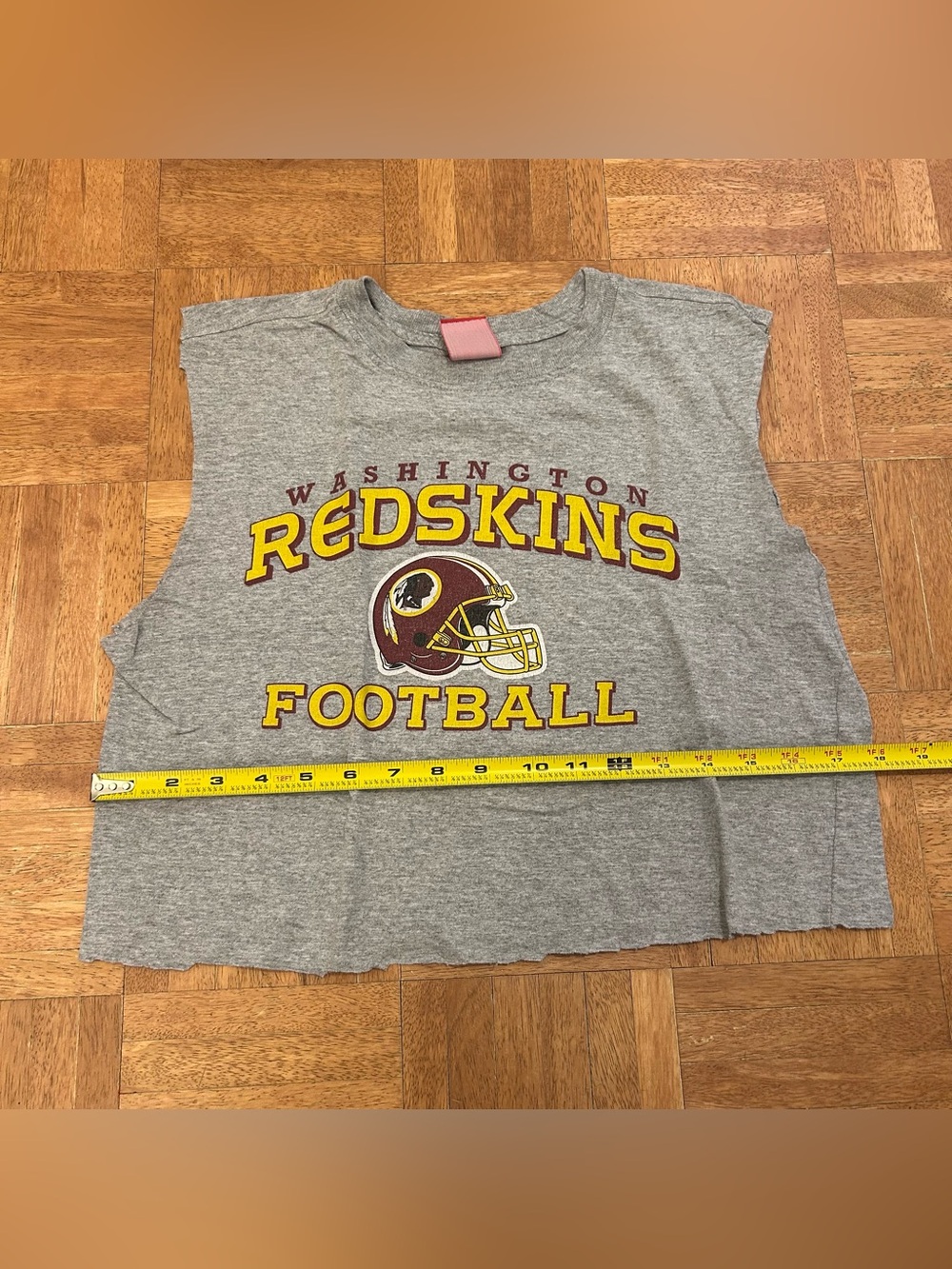 Washington Redskins Football NFL Gray Sleeveless Shirt L (14/16)